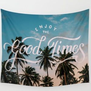 Medium sized Enjoy the Good Times tapestry